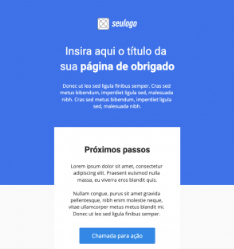 Página de agradecimento: Aprenda como criar a sua