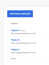 Teste A/B no GreatPages: O que você precisa saber